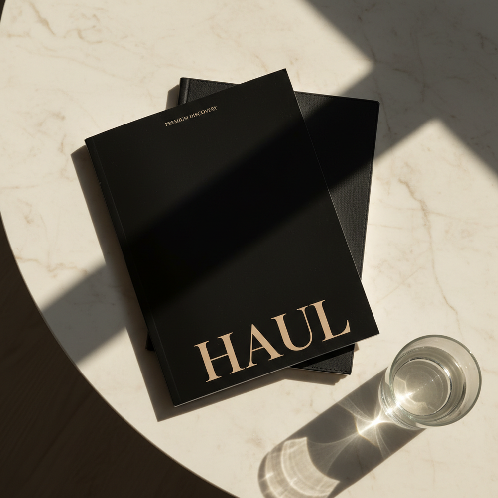 HAUL Magazine Flat-lay