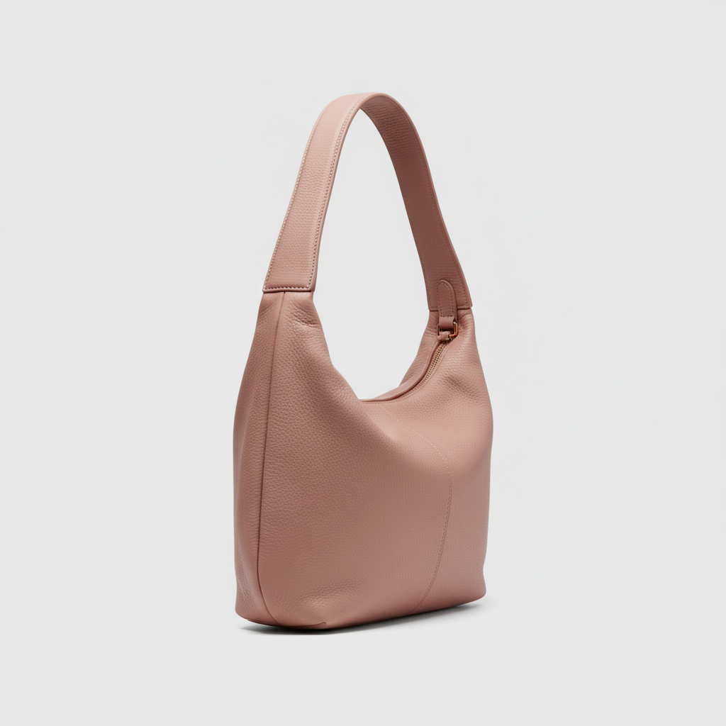 Versatile Sling luxury sling bag in Dusty Rose – side view