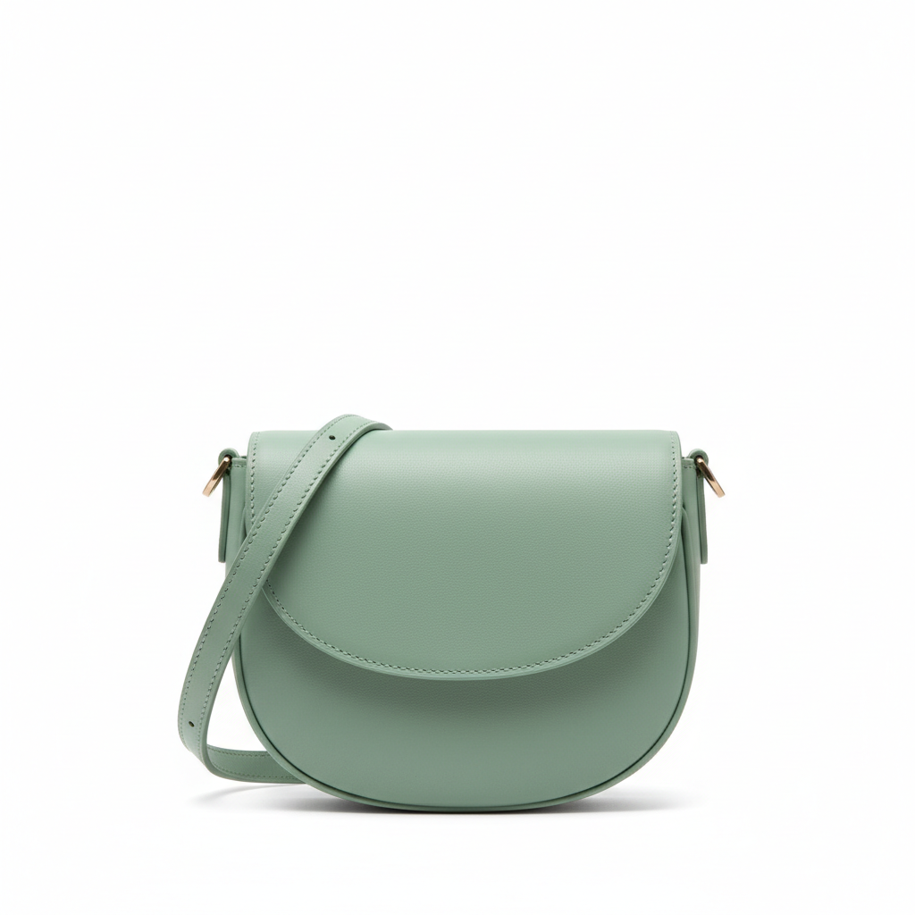 Everyday Saddle Bag – Pistachio Green – Hero