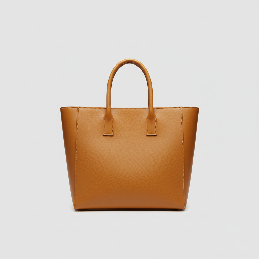 Grace Tote in Amber Gold – Front view