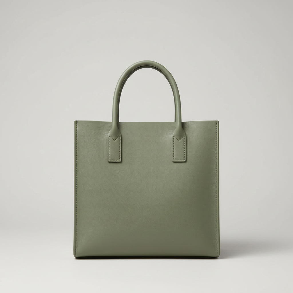 Grace Tote in Sage Green – Hero view