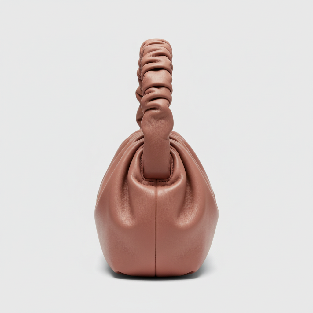 City Sleek Bag in Dusty Rose – Side view