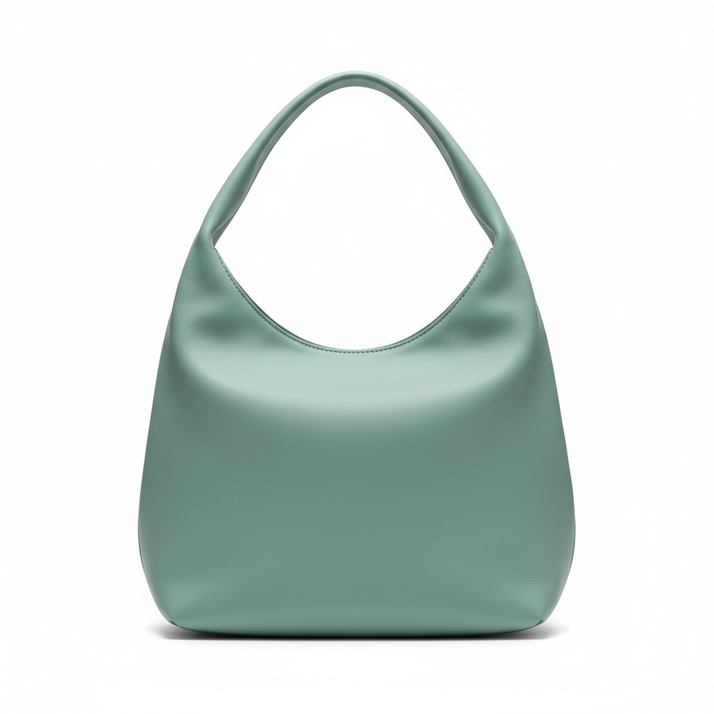 Smooth Flow Hobo Bag – Ocean Mint – Front View