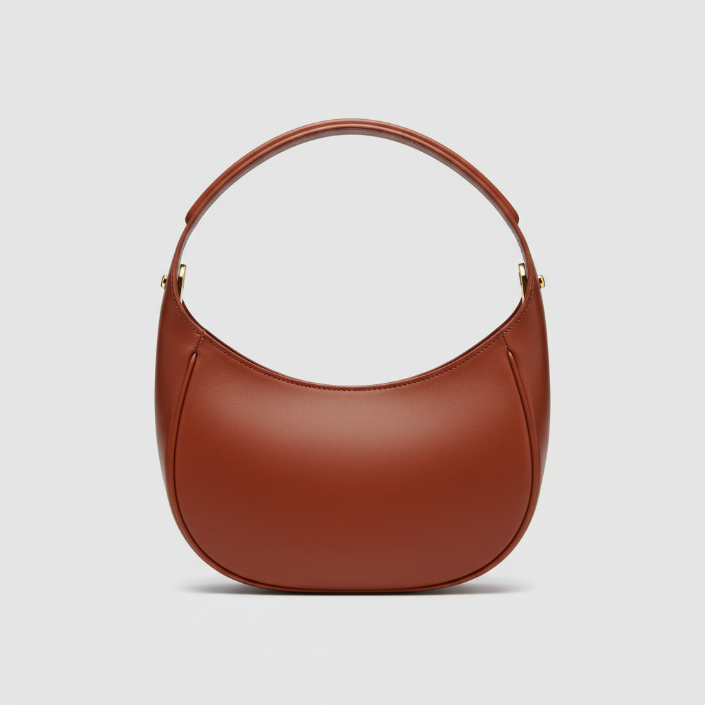 Refined Curve in Burnt Sienna – Front view
