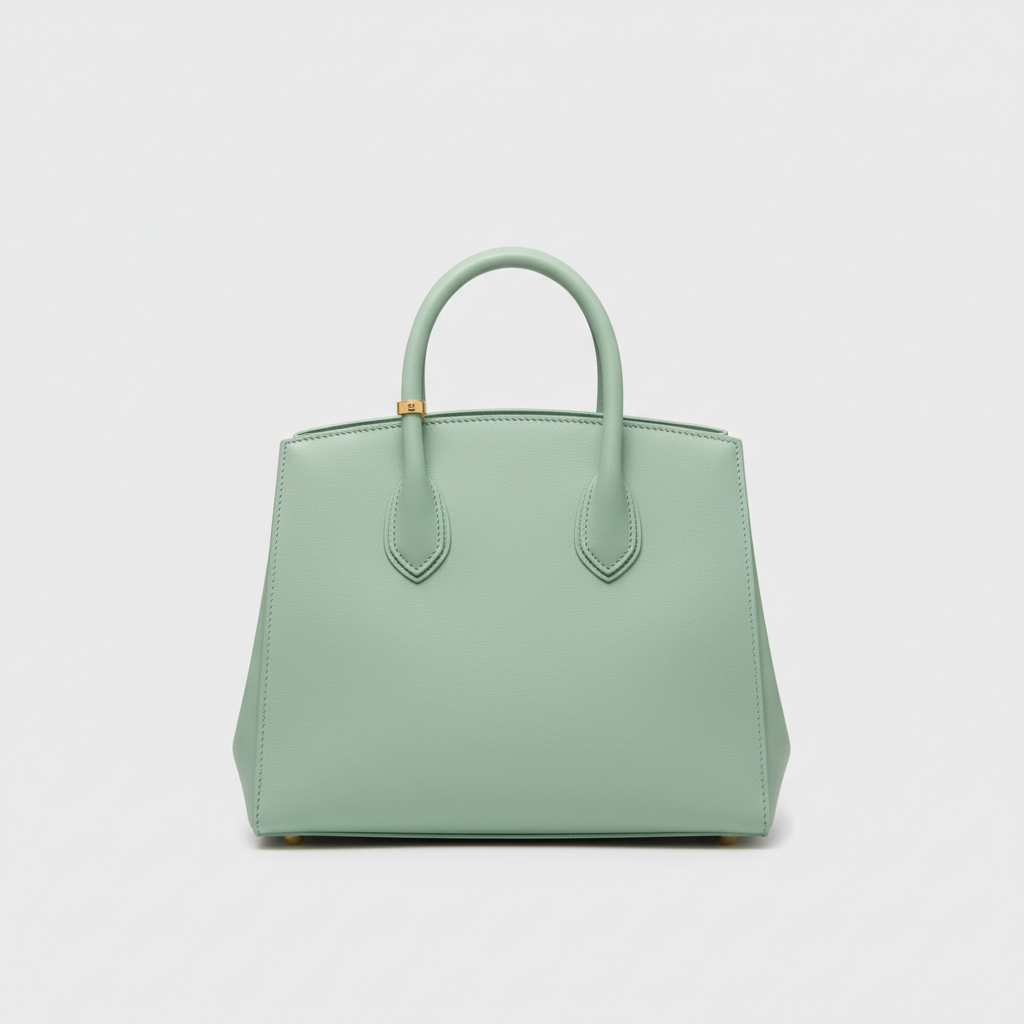 Modern Aura luxury handbag in Mint Green – hero view