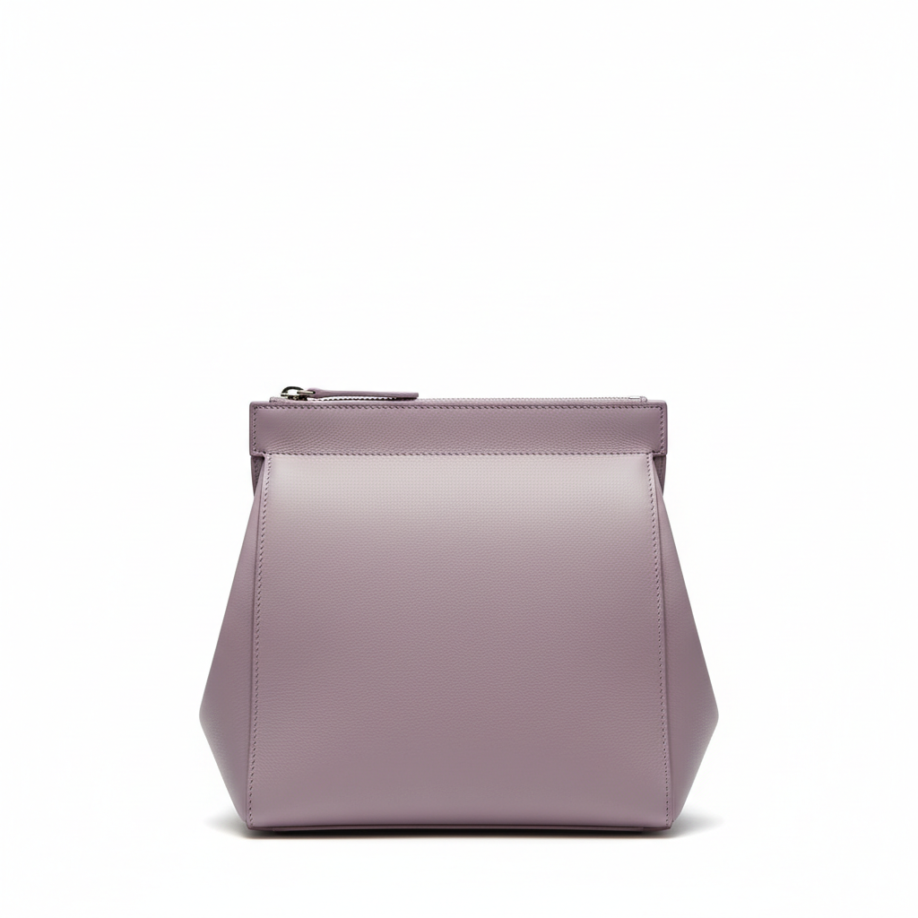 Modern Pouch Bag – Soft Lilac – Front View