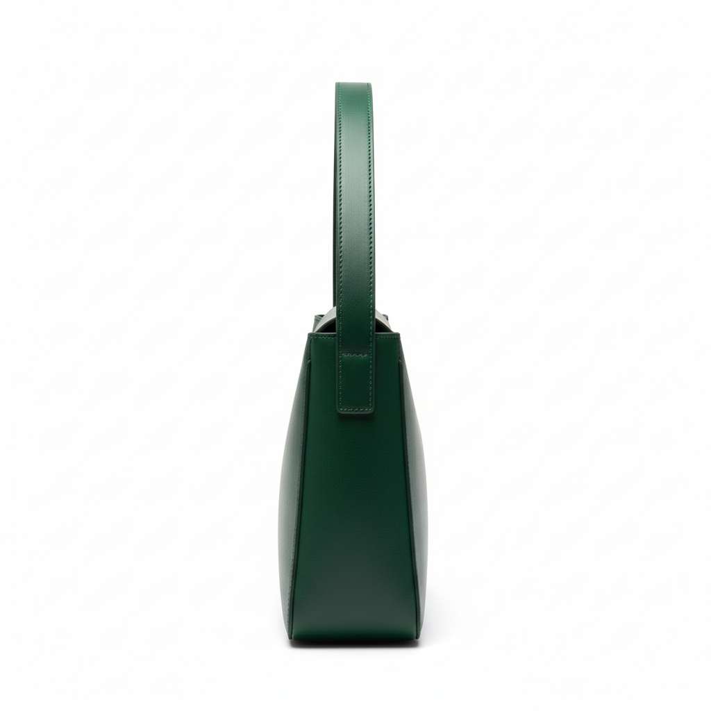 Daily Essentials Bag – Forest Emerald – Side View