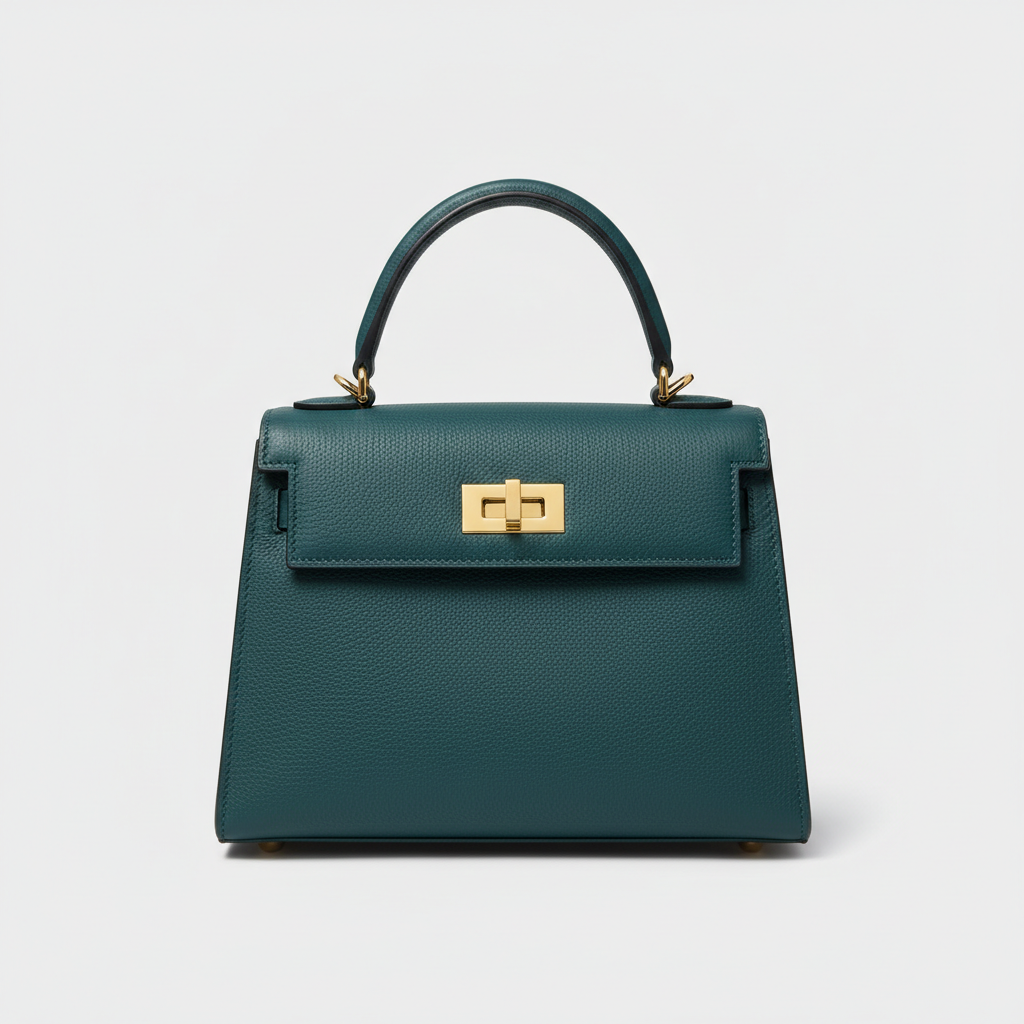 Refined Aura premium handbag in Ocean Teal - hero view