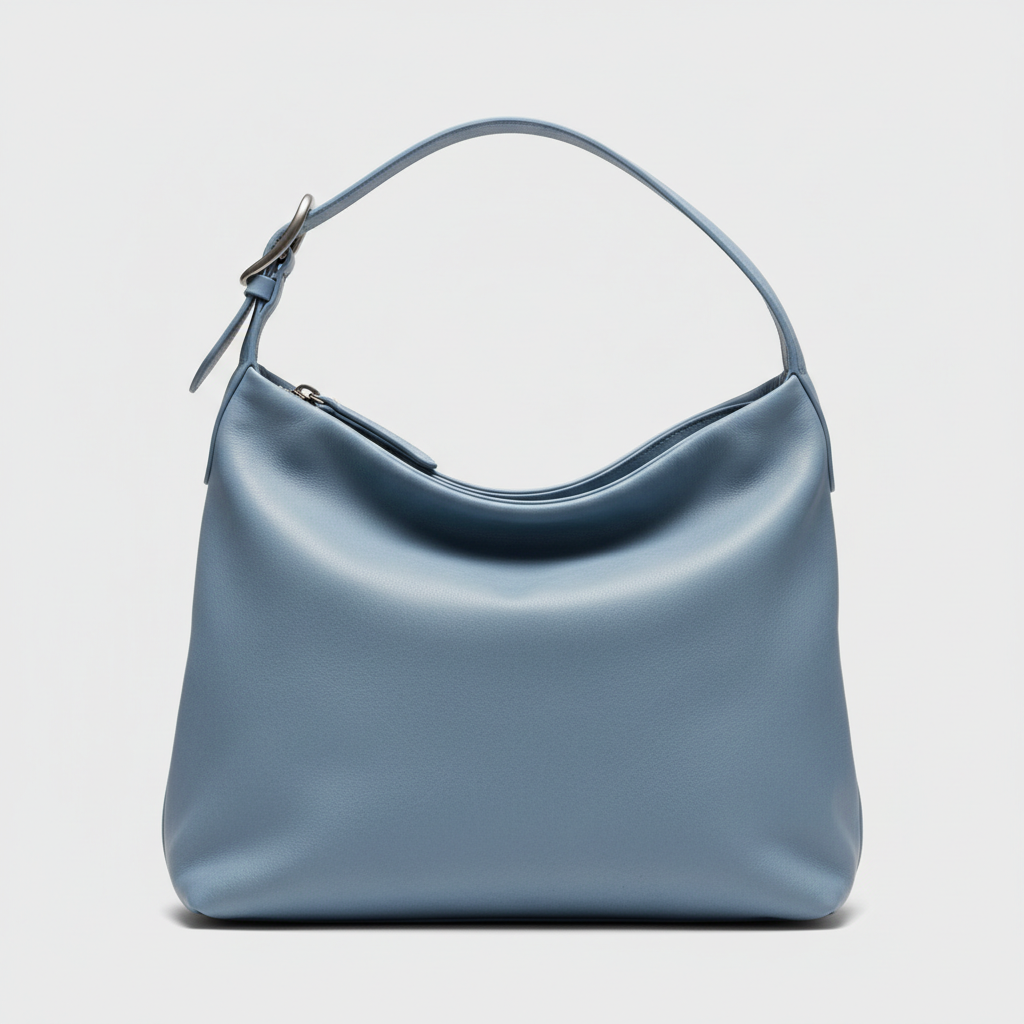Daily Essentials Bag in Sky Blue – Front view
