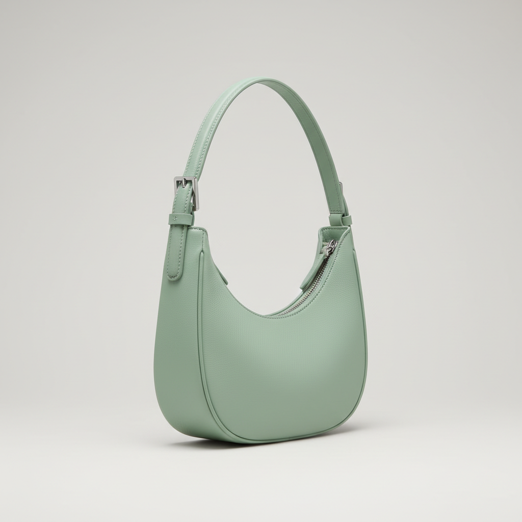 Refined Curve in Mint Green – Side view