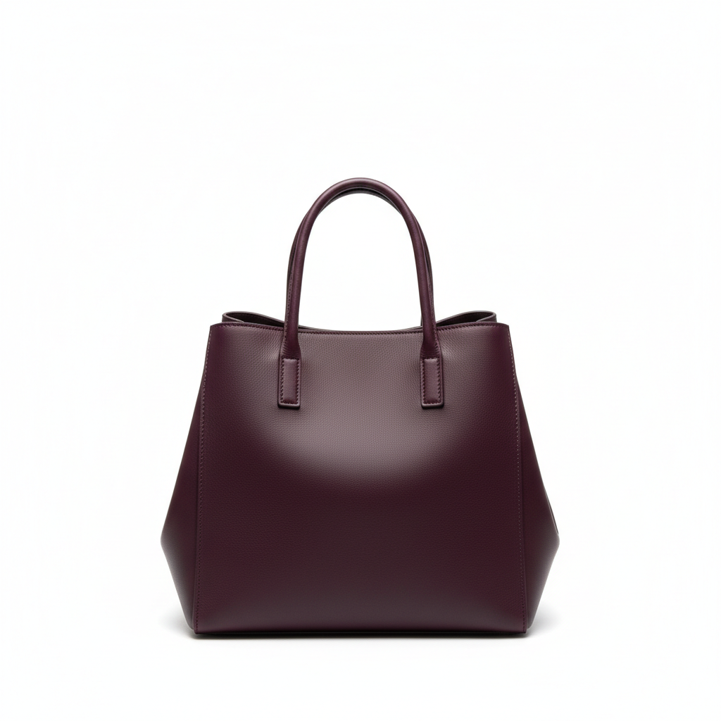 Urban Stylish Tote – Deep Plum – Hero