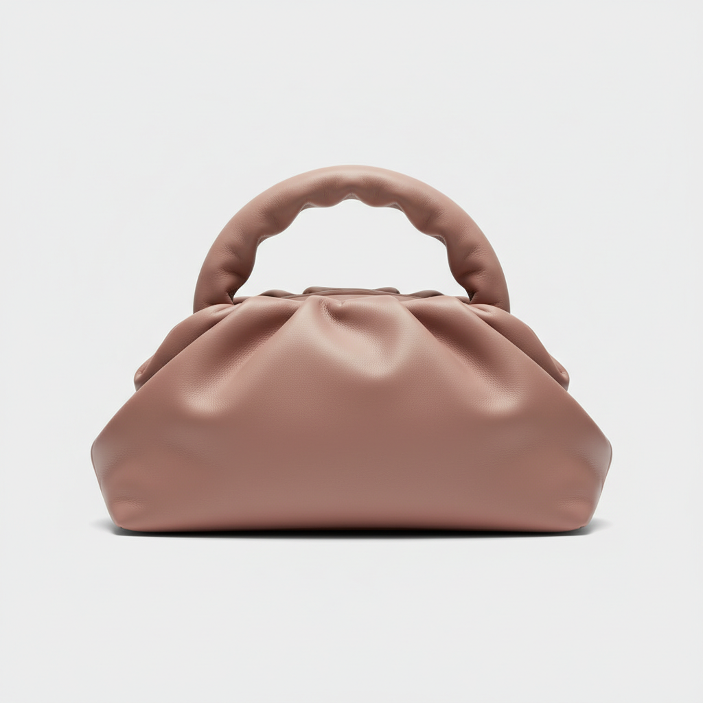 City Sleek Bag in Dusty Rose – Front view
