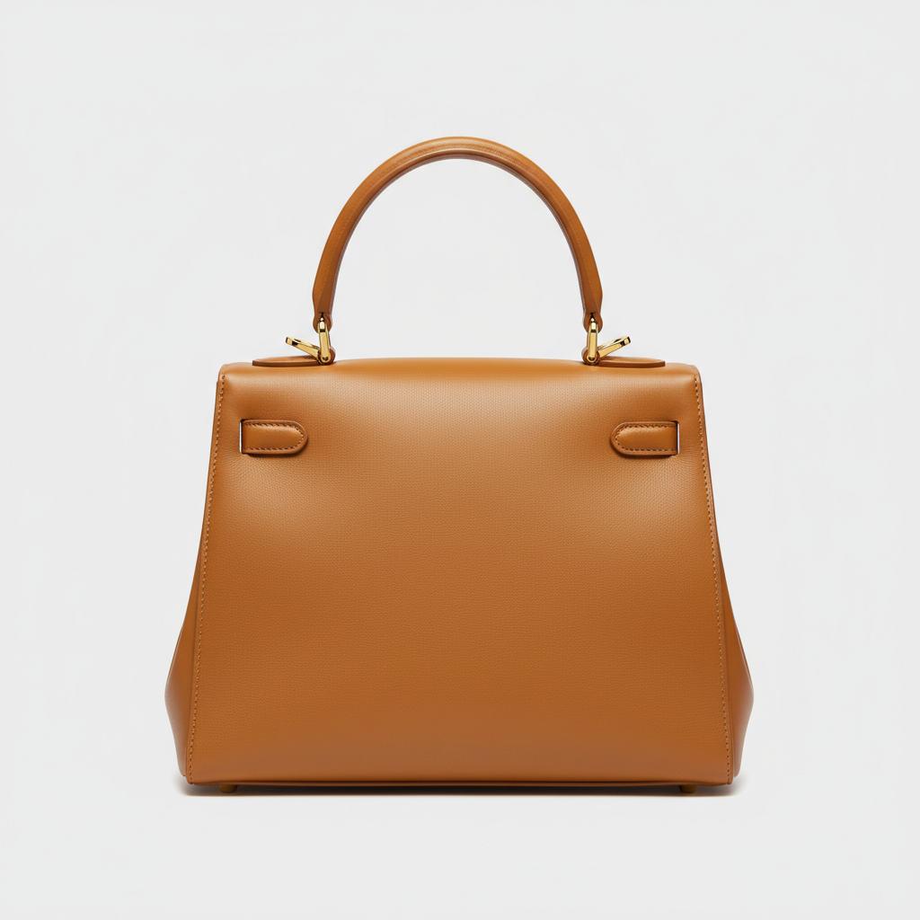 Velvet Grace luxury handbag in Amber Gold - hero view